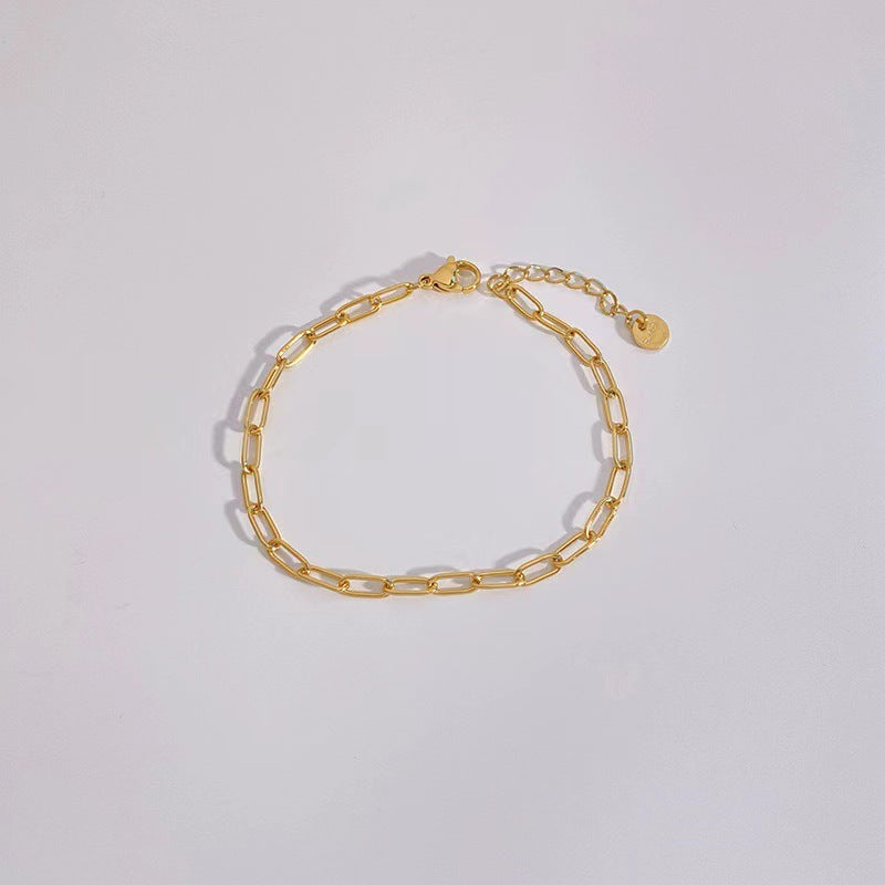 Stainless Steel 5-Piece Bracelet Set