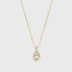 Aquamarine Blue Sky Flower Water Drop Hollow Corrugated Jewellery Set