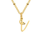 A-Z Personalized 26 Letter Pendant Necklace