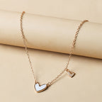 Acrylic Heart Necklace