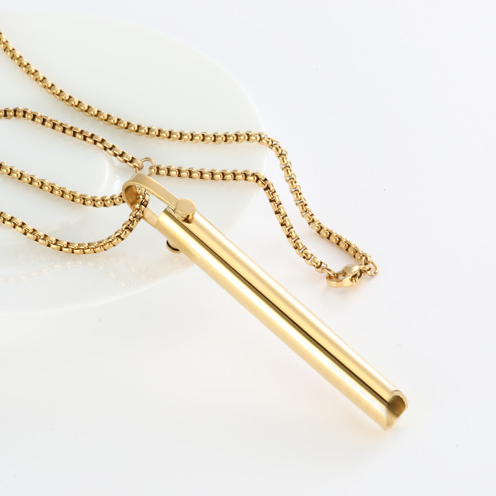Adjustable Breathing Necklace & Ring Set