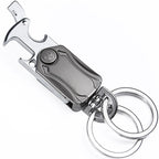 3-in-1 Fidget Spinner Keychain with Pocket Cutter & Bottle Opener
