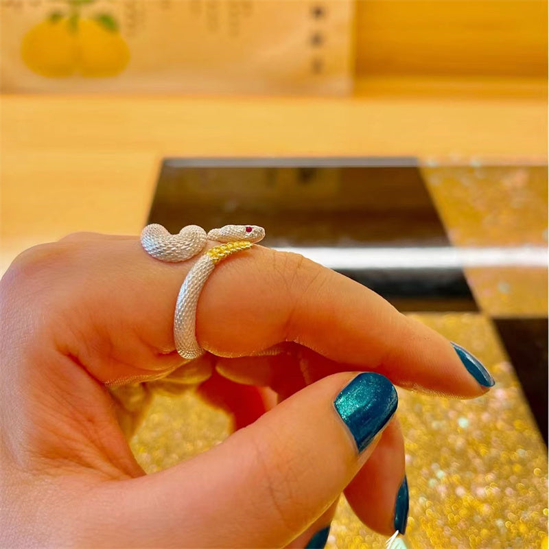 Adjustable Snake Ring