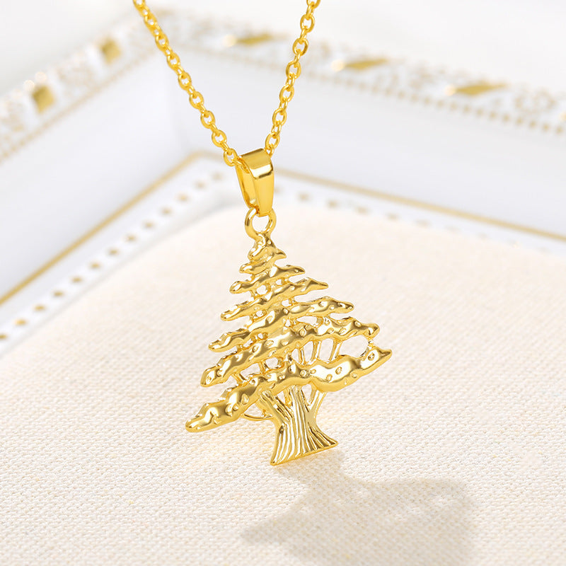 Christmas Tree Necklace