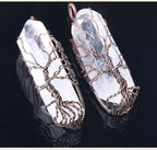 Amorphous Crystal Pendant Necklace