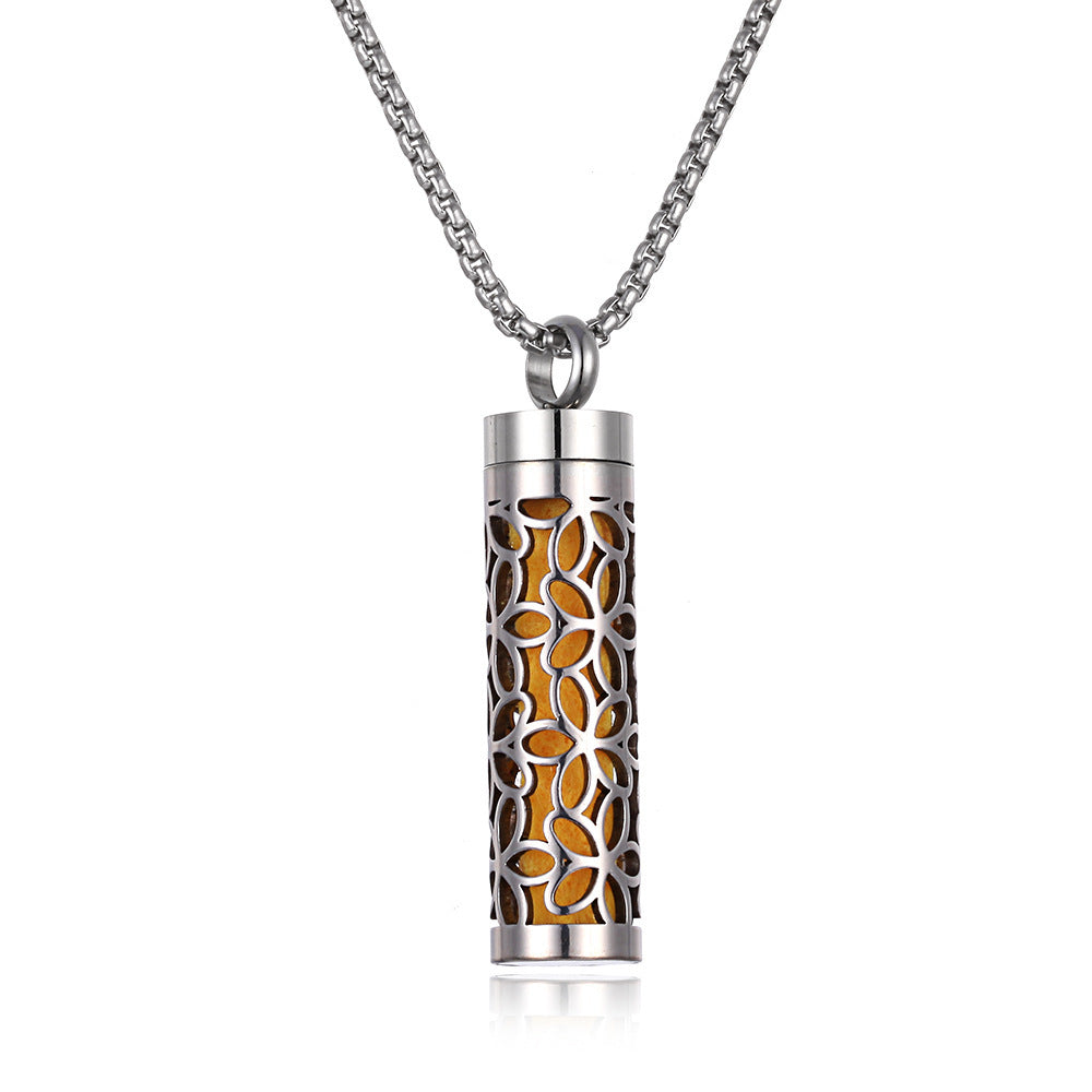 Aromatherapy Perfume Necklace with 1 Cotton Pad