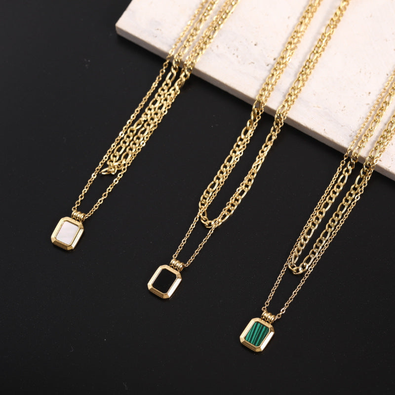 Double Turquoise Necklace