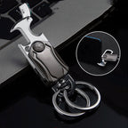 3-in-1 Fidget Spinner Keychain with Pocket Cutter & Bottle Opener