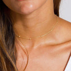 A-Z Multi-Layer English Alphabet Necklace