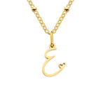A-Z Personalized 26 Letter Pendant Necklace