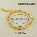 Arabic Style Copper Zircon Bracelet for Women