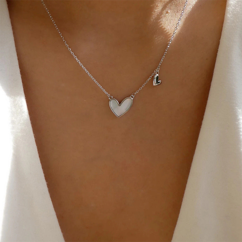Acrylic Heart Necklace