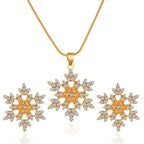 3-Piece Snowflake Jewelry Set