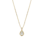Aquamarine Blue Sky Flower Water Drop Hollow Corrugated Jewellery Set
