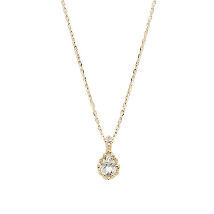 Aquamarine Blue Sky Flower Water Drop Hollow Corrugated Jewellery Set