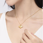 2pcs Heart-Broken Shape Pendant Necklace