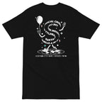 T-shirt brodé en coton épais GUSTATORY Originals Crise de la Durabilité