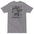 T-shirt GUSTATORY Originals Have A Nice Day en coton épais brodé