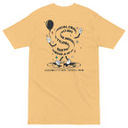 T-shirt brodé en coton épais GUSTATORY Originals Crise de la Durabilité