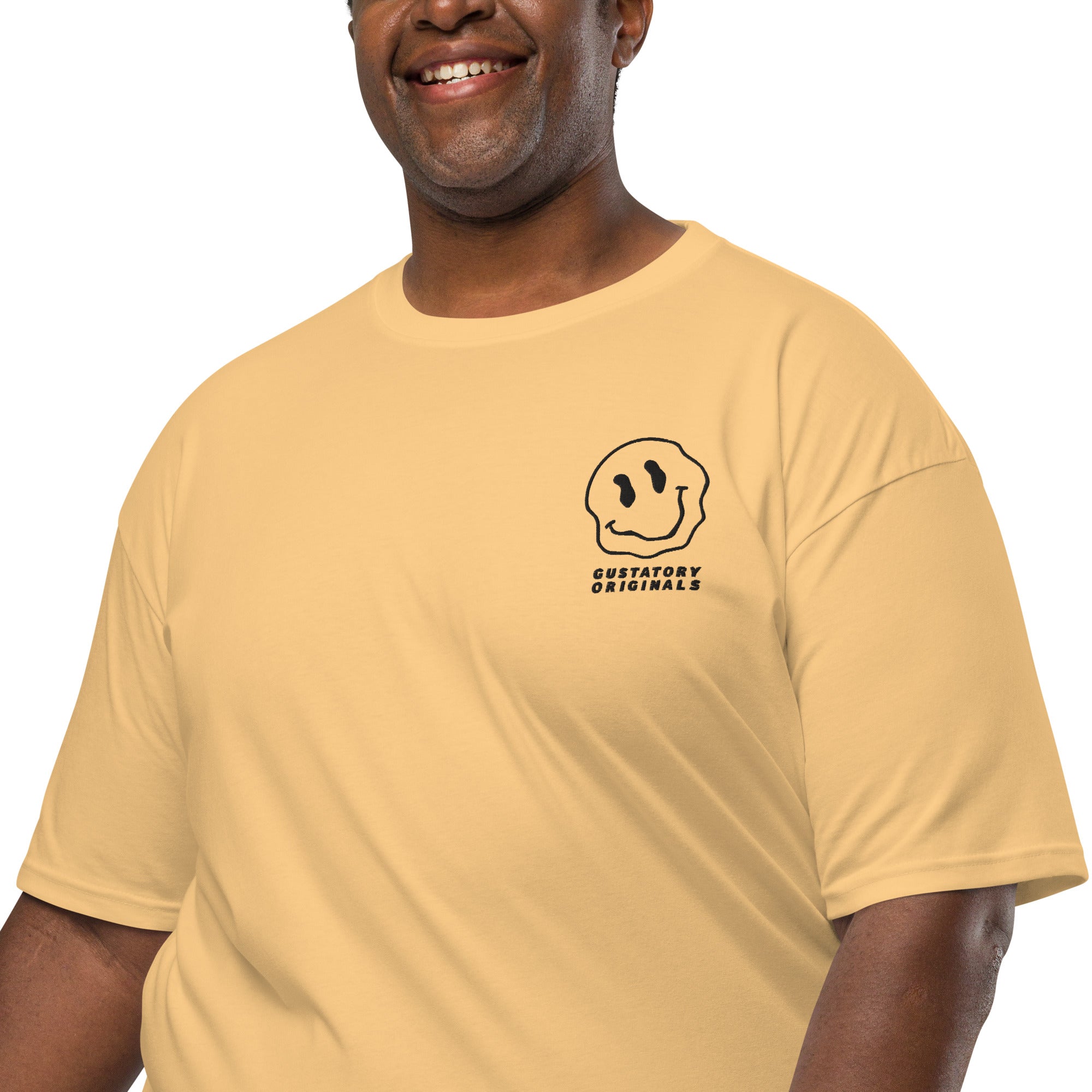 T-shirt GUSTATORY Originals Have A Nice Day en coton épais brodé