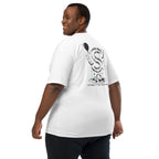 T-shirt brodé en coton épais GUSTATORY Originals Crise de la Durabilité