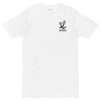 T-shirt brodé en coton épais GUSTATORY Originals Crise de la Durabilité