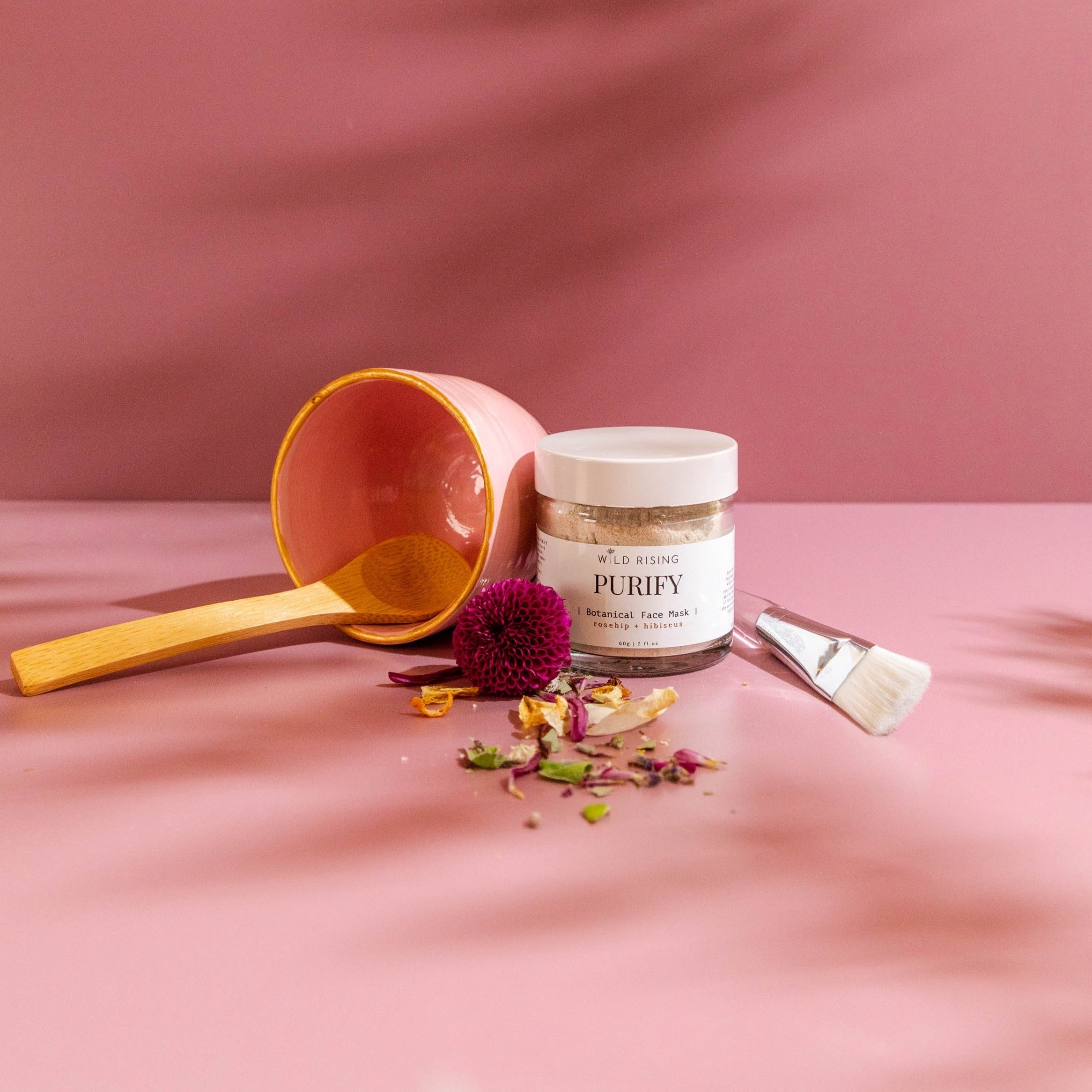 Purify - Botanical Pink Clay Face Mask