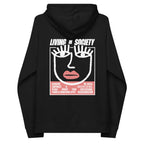 06 Living In Society EDITIONS Sweat à capuche en coton biologique