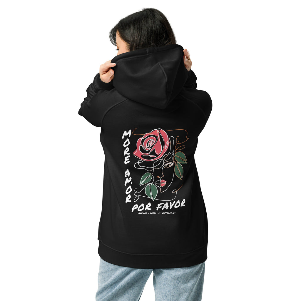 09 More Amor Por Favor ÉDITIONS Hoodie en Coton Biologique