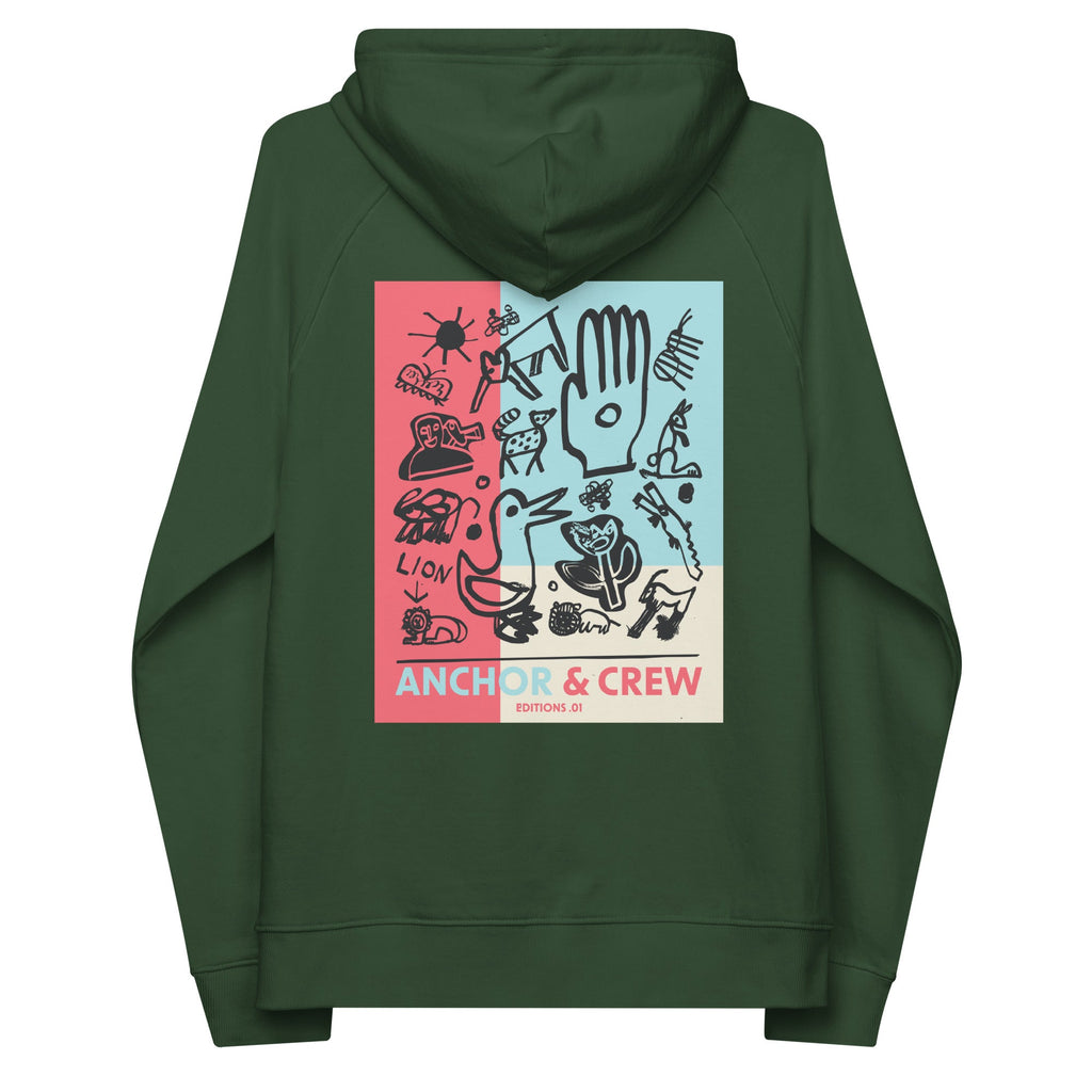 01 Moon Safari EDITIONS Sweat à capuche en coton biologique