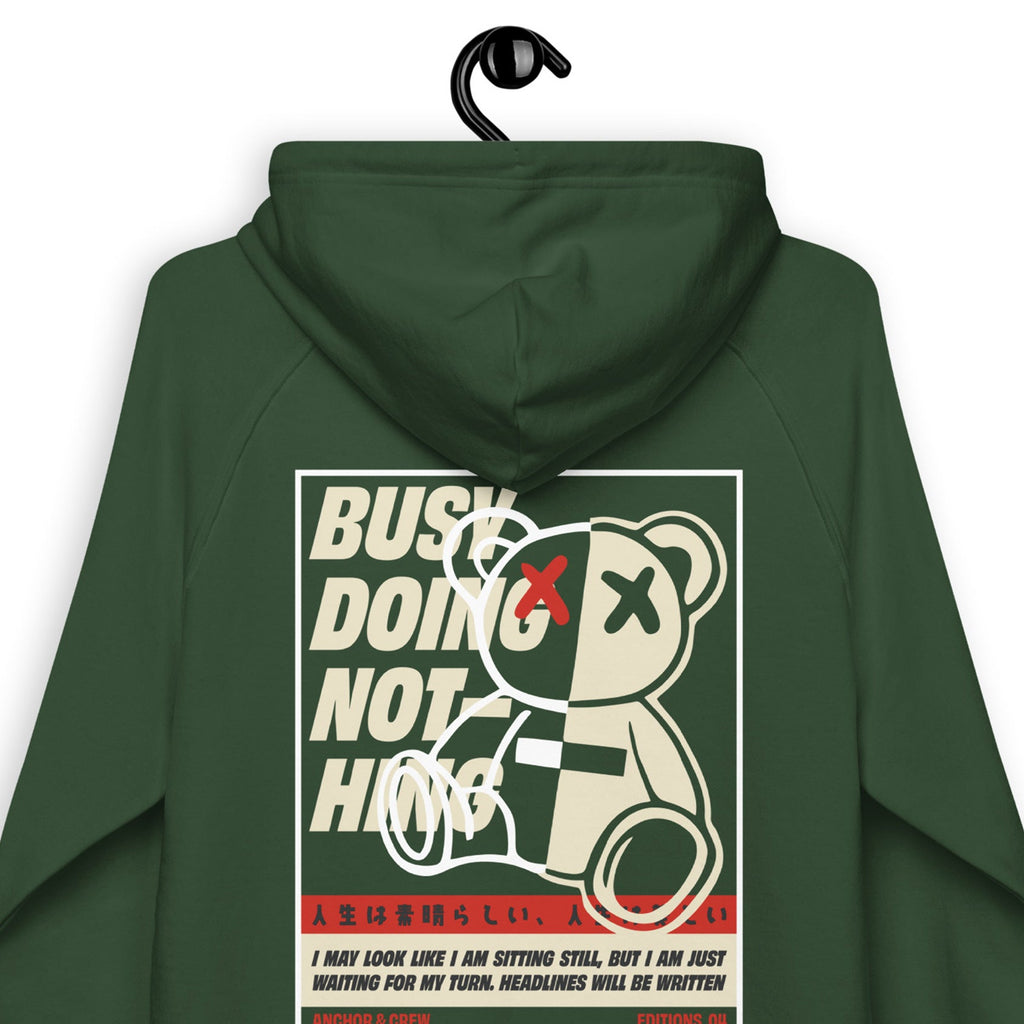 04 Busy Doing Nothing ÉDITIONS Sweat à Capuche en Coton Bio