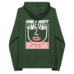 06 Living In Society EDITIONS Sweat à capuche en coton biologique