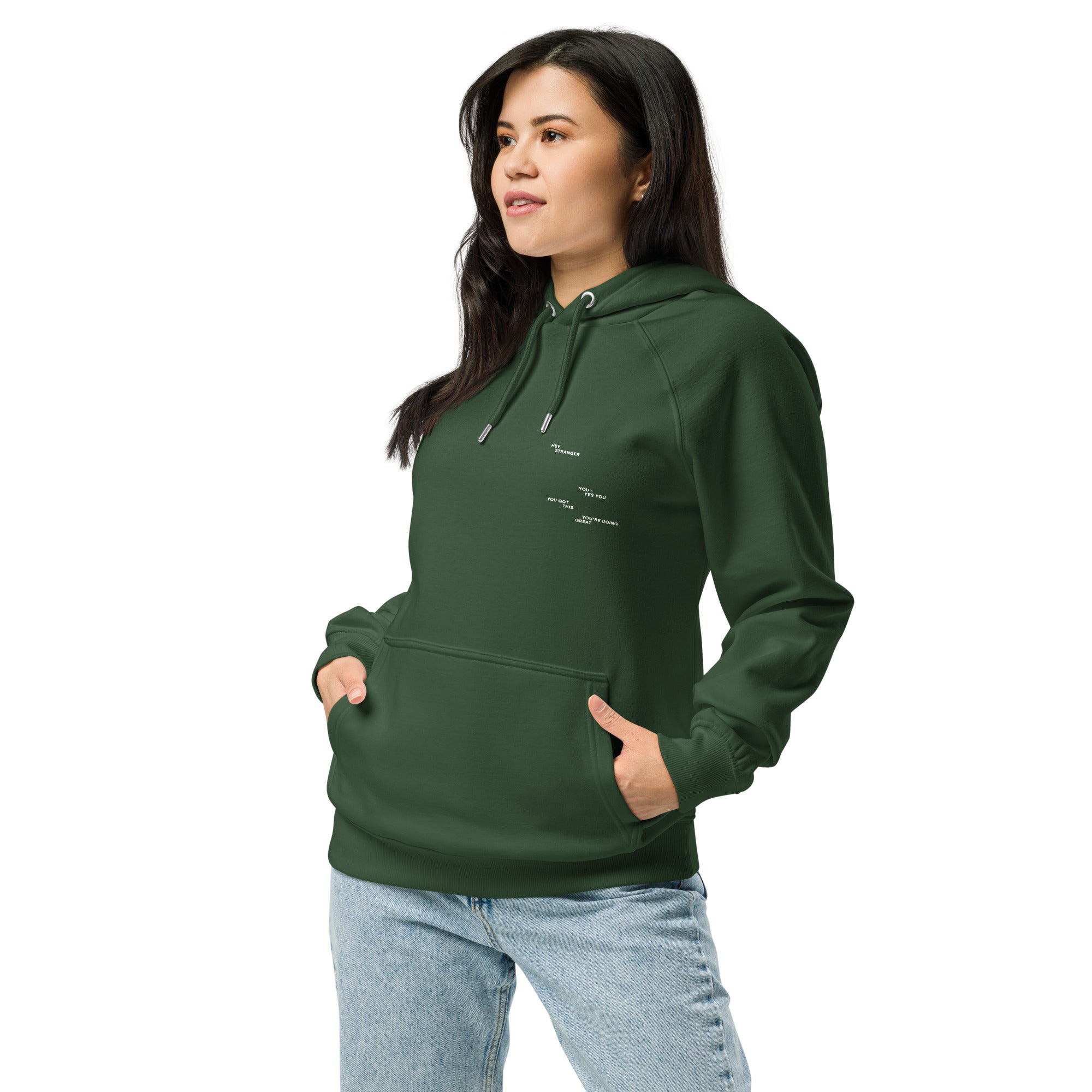 07 You Are Enough x Éditions Mental Health Hoodie en Coton Bio