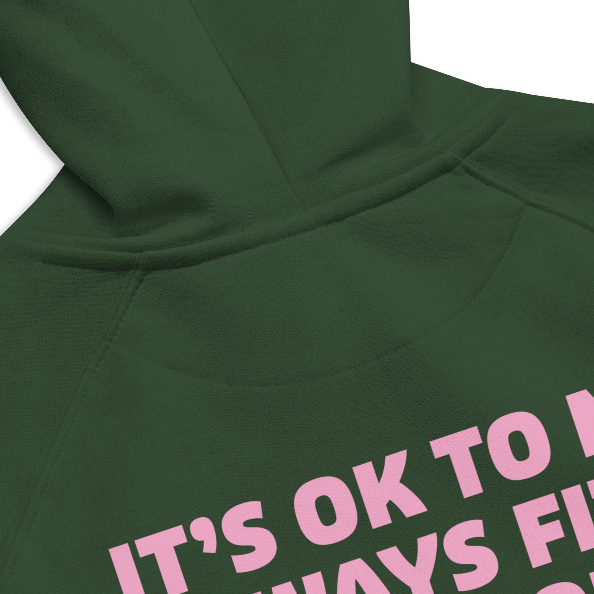 05 Sweat à capuche en coton biologique It's Ok EDITIONS