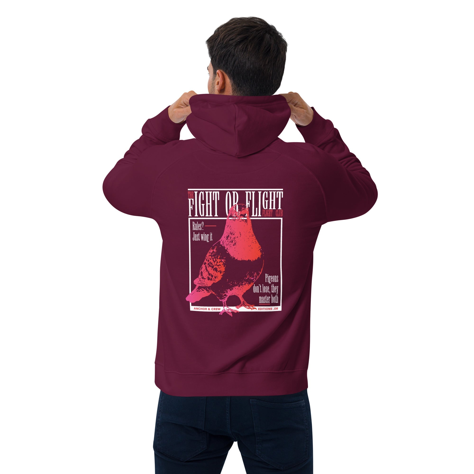 08 Fight Or Flight Club EDITIONS Sweat à capuche en coton biologique