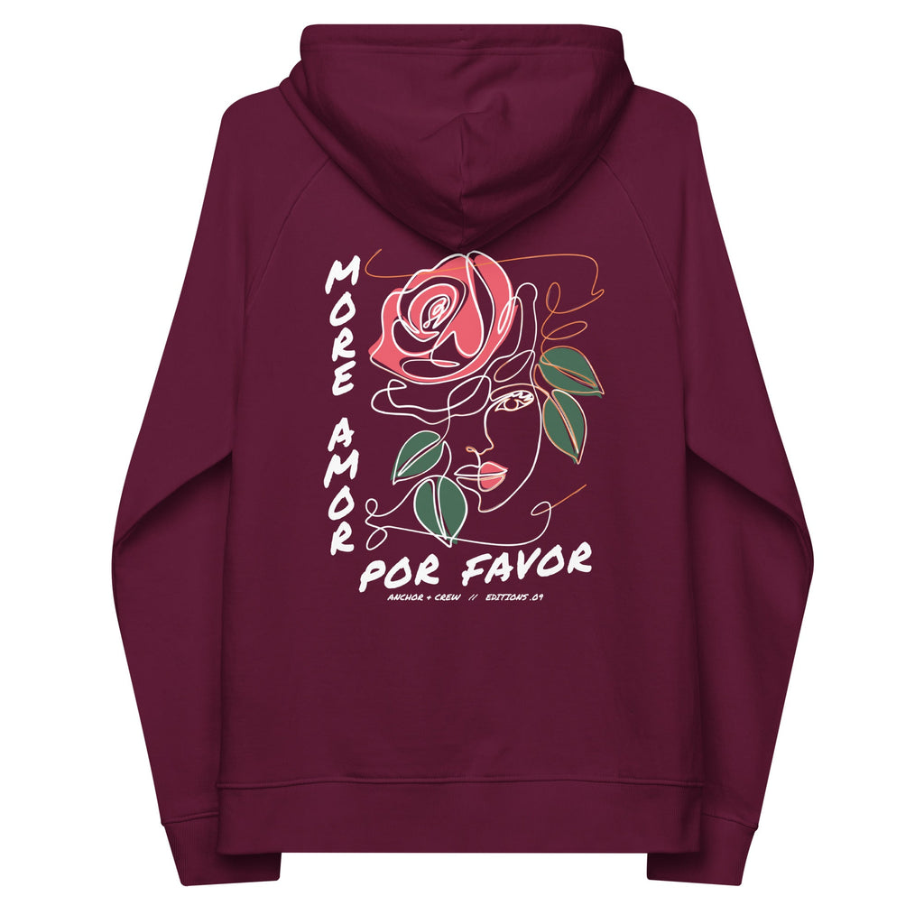 09 More Amor Por Favor ÉDITIONS Hoodie en Coton Biologique