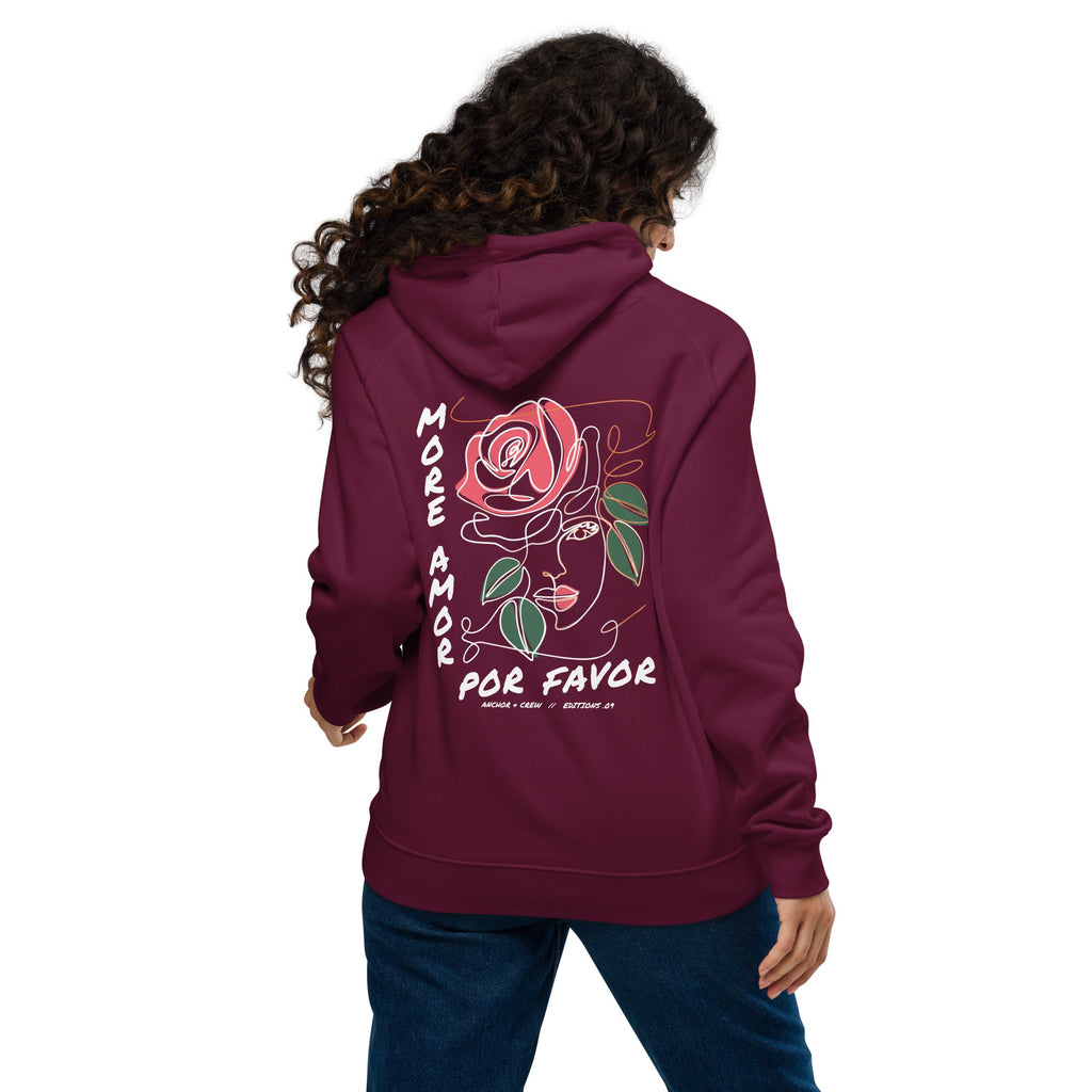 09 More Amor Por Favor ÉDITIONS Hoodie en Coton Biologique