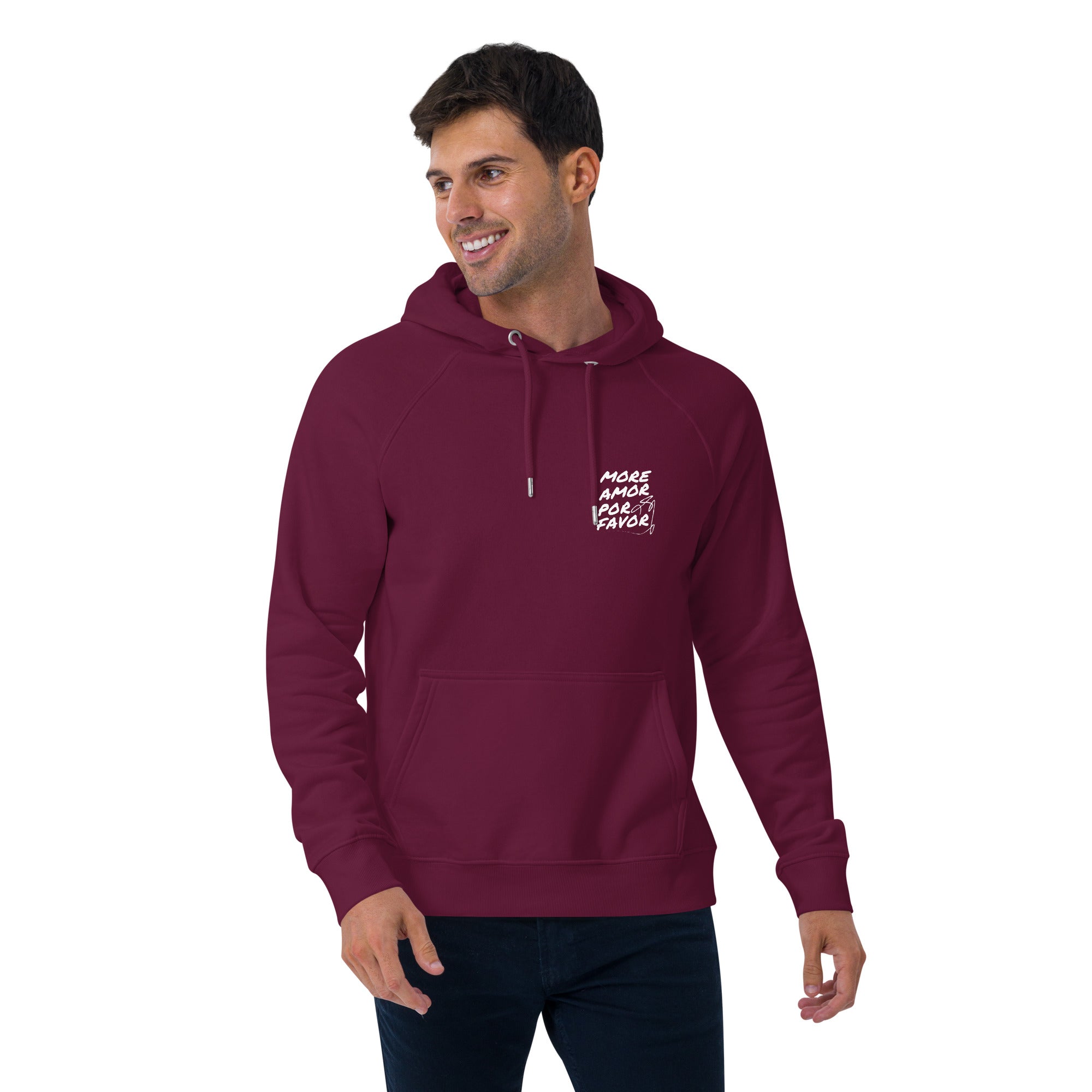 09 More Amor Por Favor ÉDITIONS Hoodie en Coton Biologique
