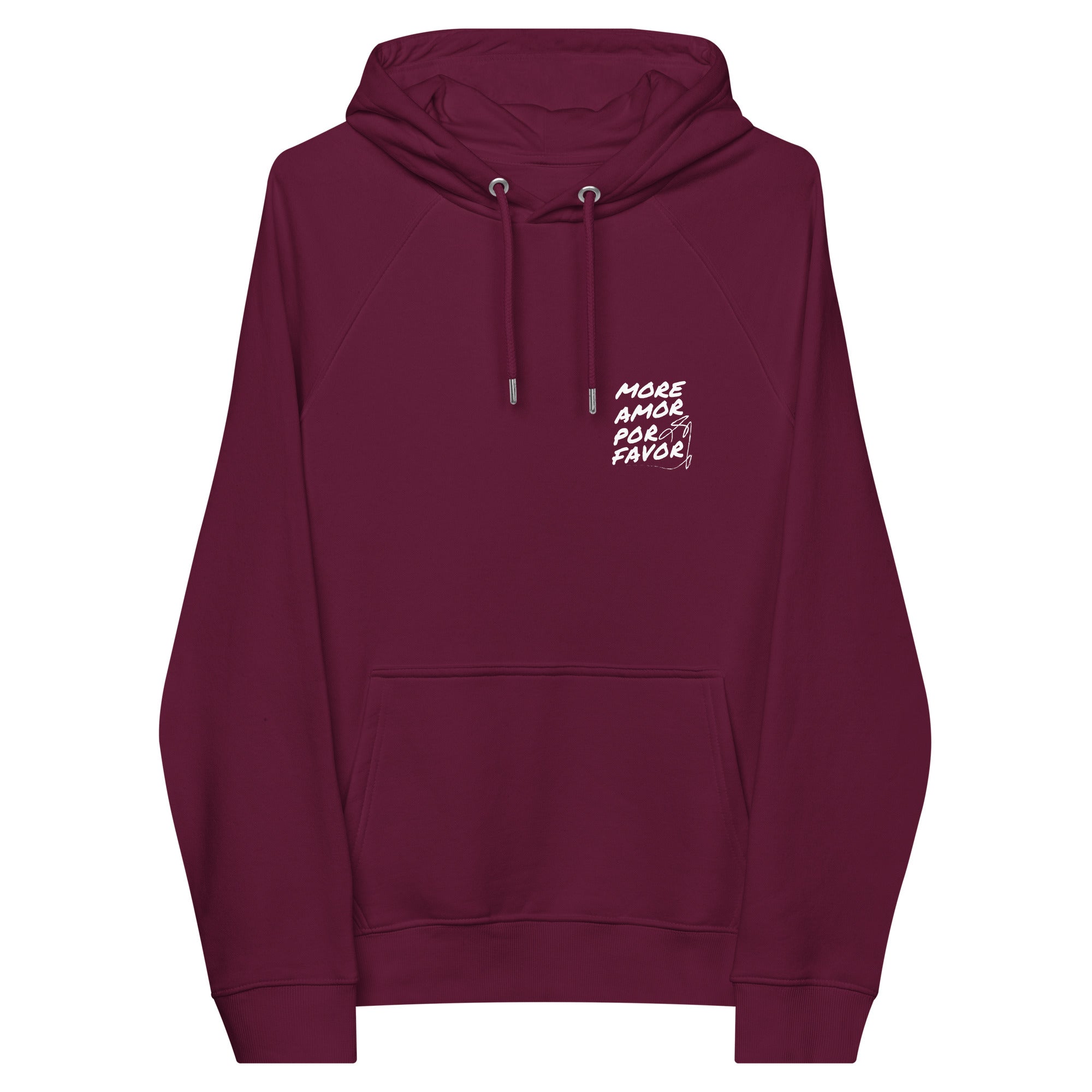 09 More Amor Por Favor ÉDITIONS Hoodie en Coton Biologique
