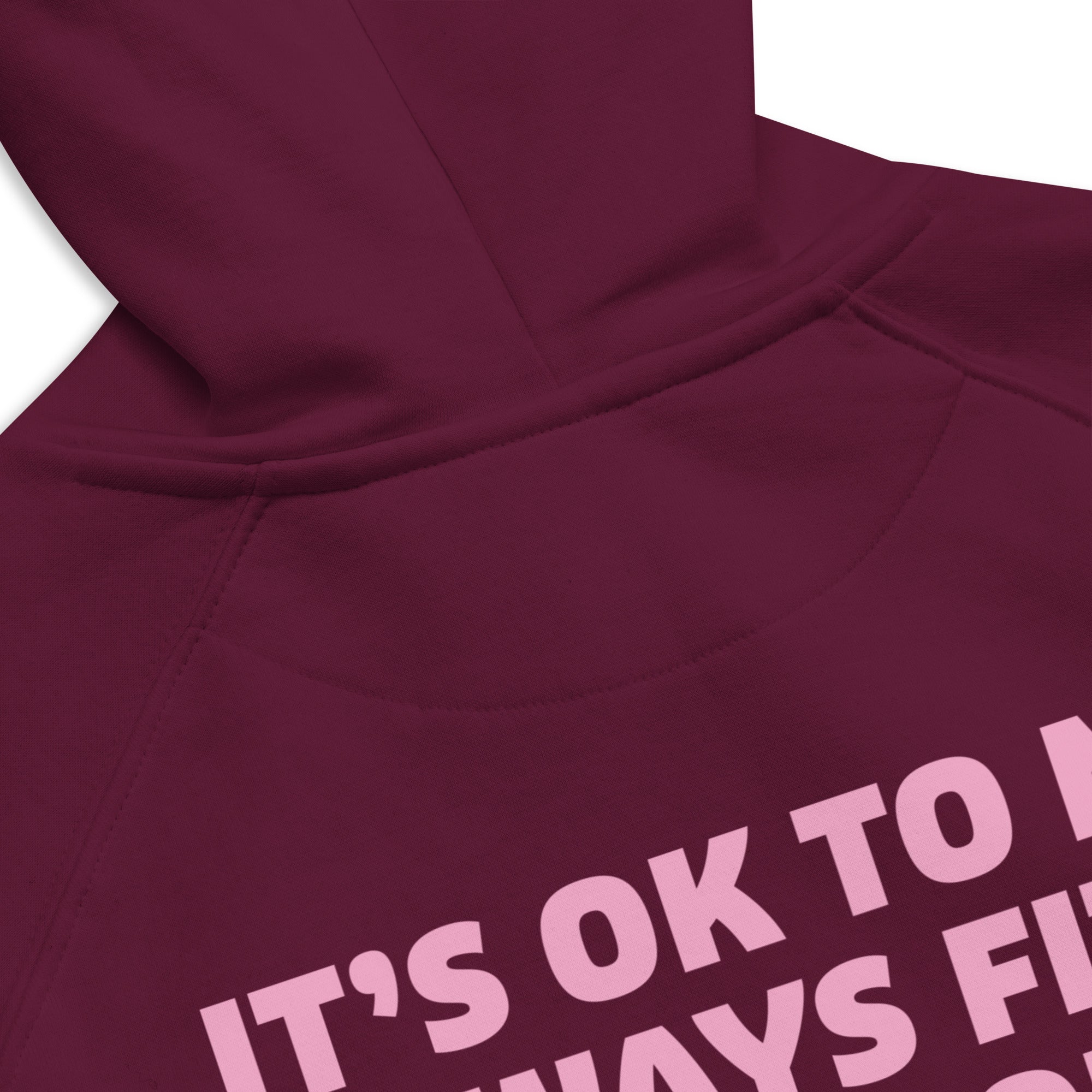 05 Sweat à capuche en coton biologique It's Ok EDITIONS