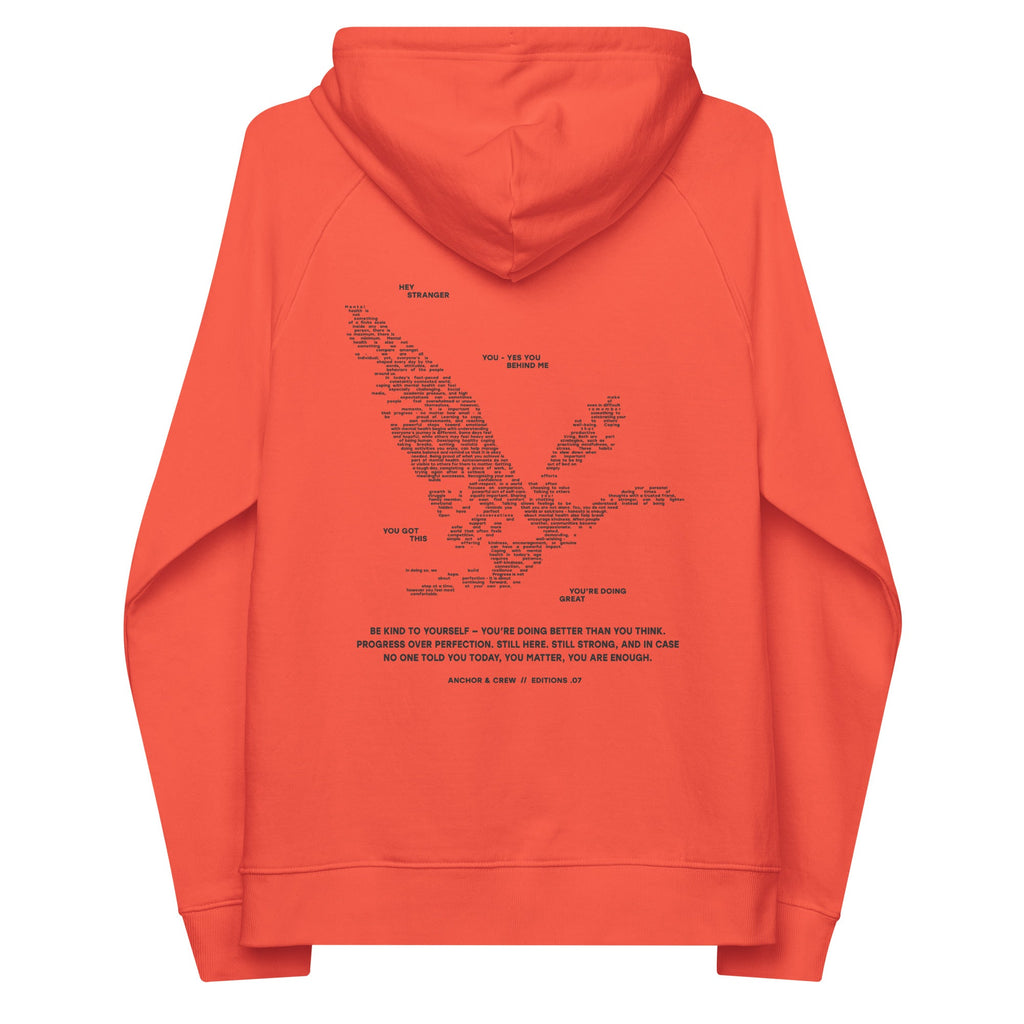 07 You Are Enough x Éditions Mental Health Hoodie en Coton Bio
