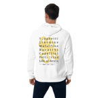 Sweat à capuche en coton biologique 11 Life, Al Dente EDITIONS