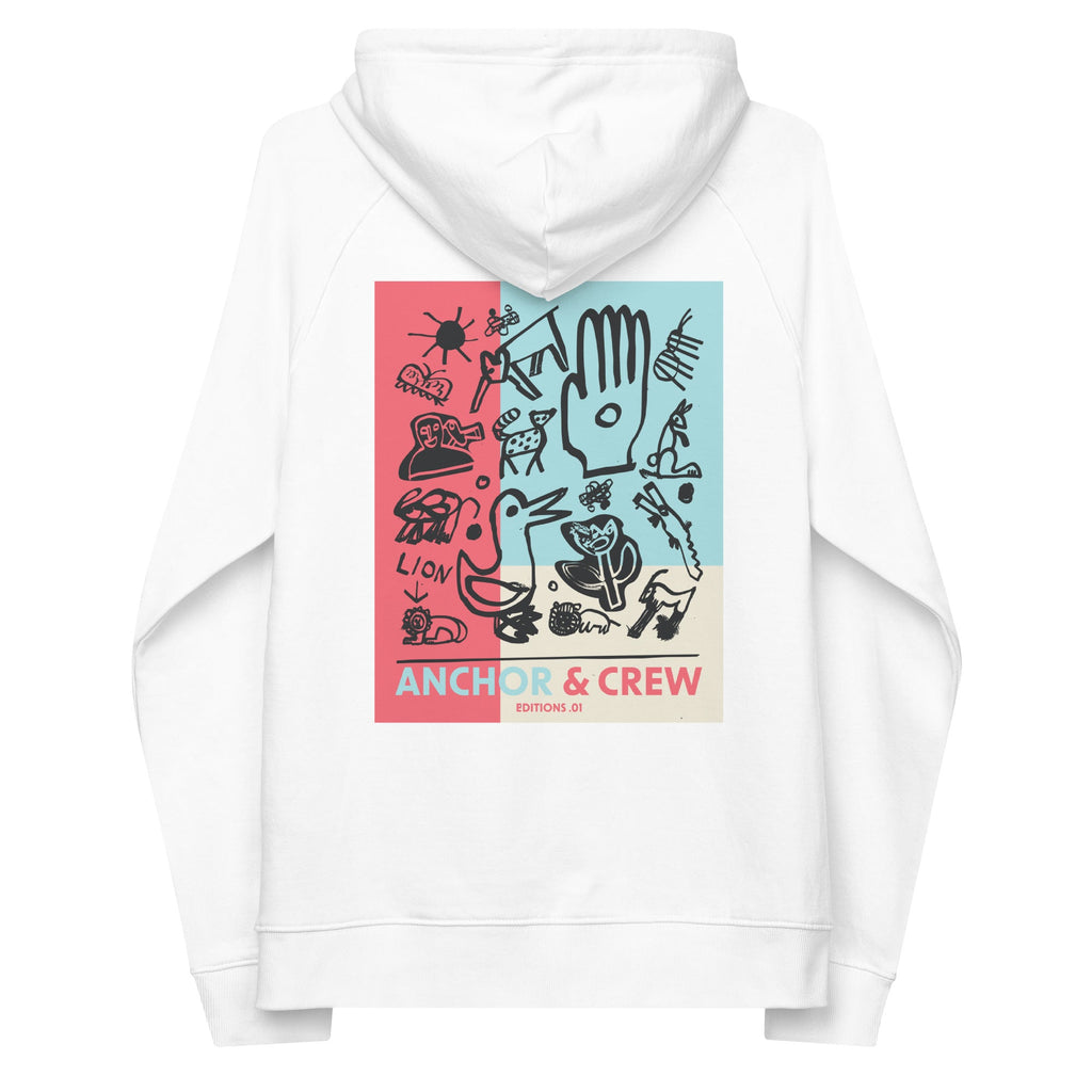 01 Moon Safari EDITIONS Sweat à capuche en coton biologique
