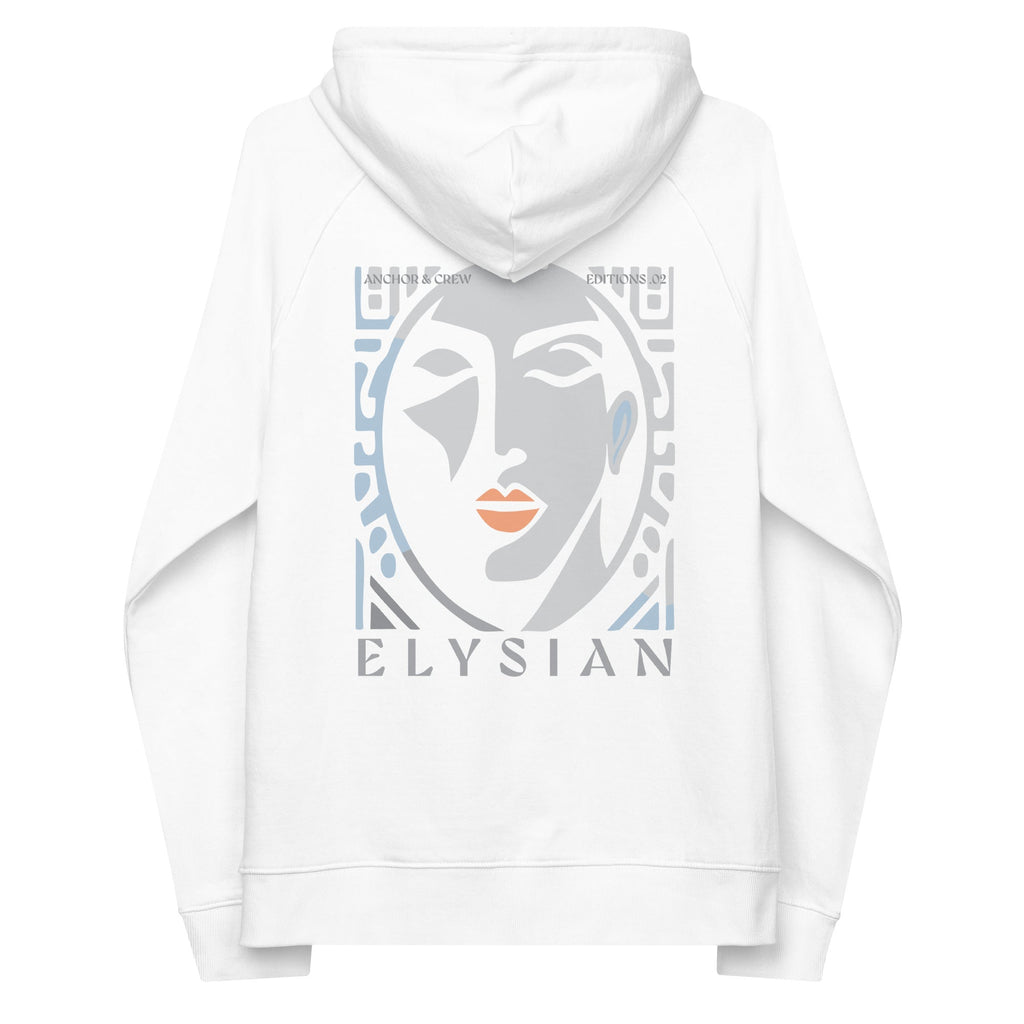 02 Elysian EDITIONS Sweat à capuche en coton biologique