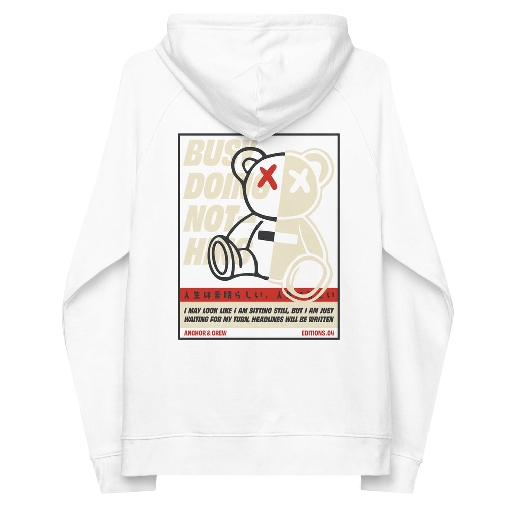 04 Busy Doing Nothing ÉDITIONS Sweat à Capuche en Coton Bio