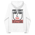 06 Living In Society EDITIONS Sweat à capuche en coton biologique