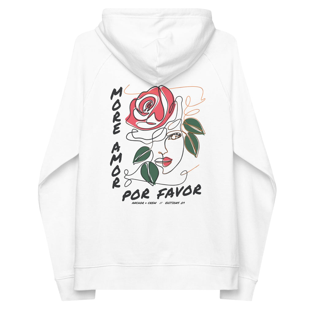 09 More Amor Por Favor ÉDITIONS Hoodie en Coton Biologique