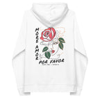 09 More Amor Por Favor ÉDITIONS Hoodie en Coton Biologique