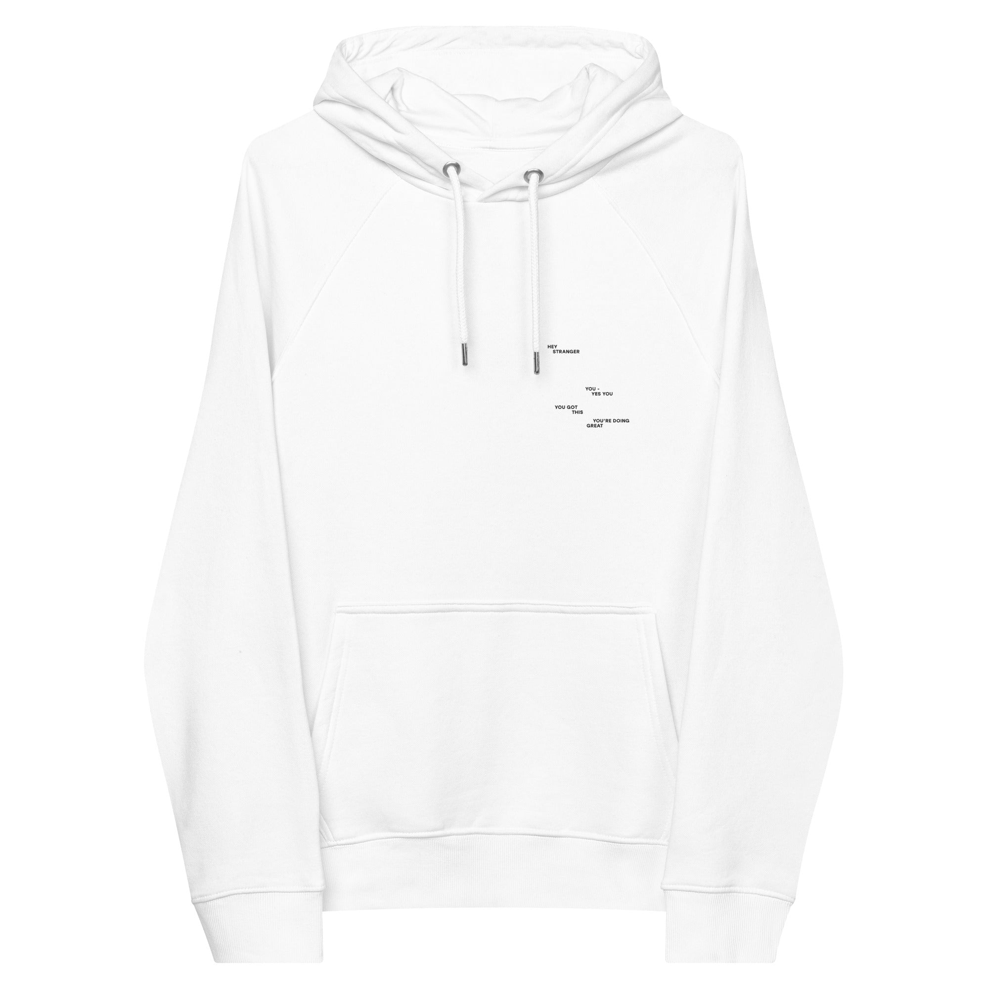 07 You Are Enough x Éditions Mental Health Hoodie en Coton Bio