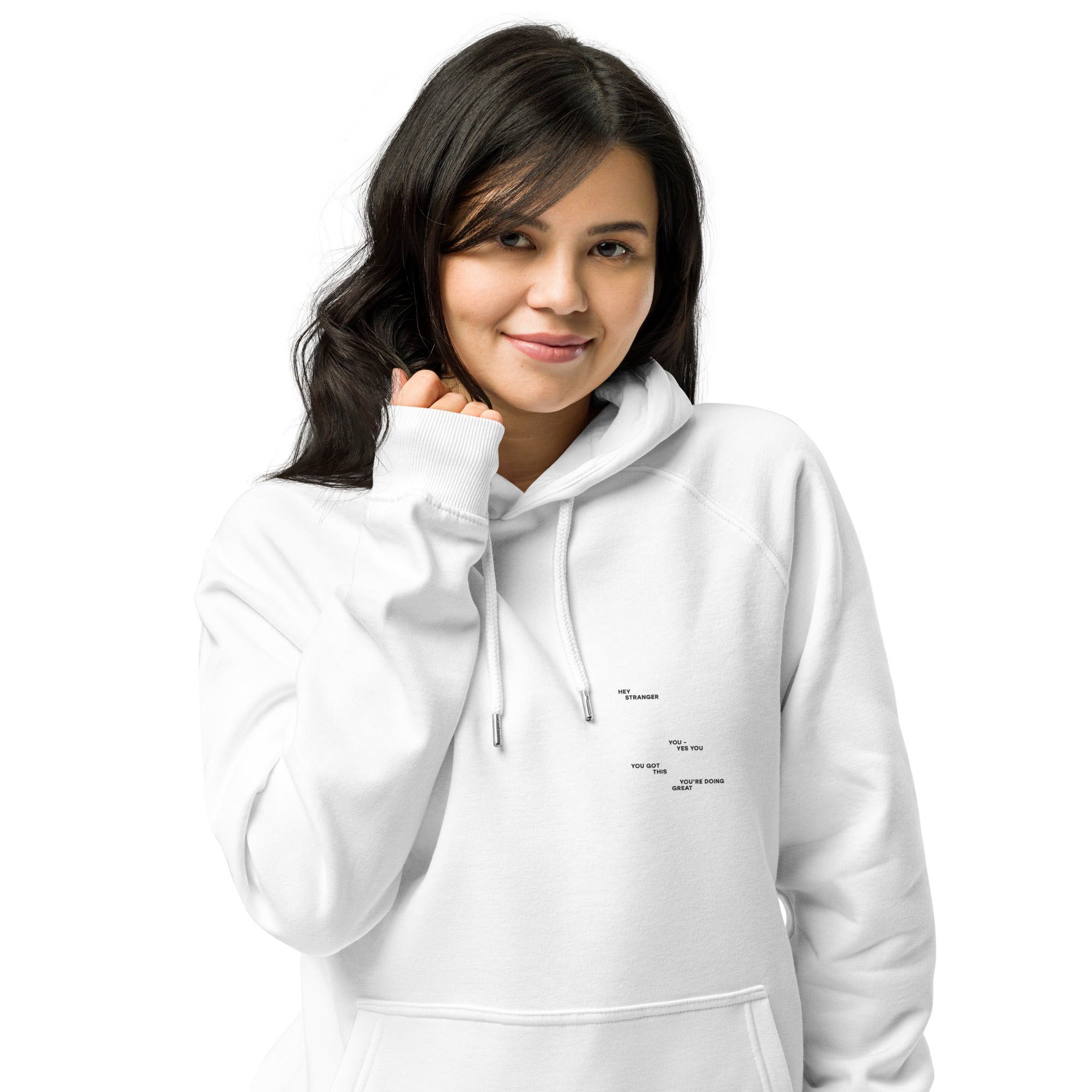 07 You Are Enough x Éditions Mental Health Hoodie en Coton Bio